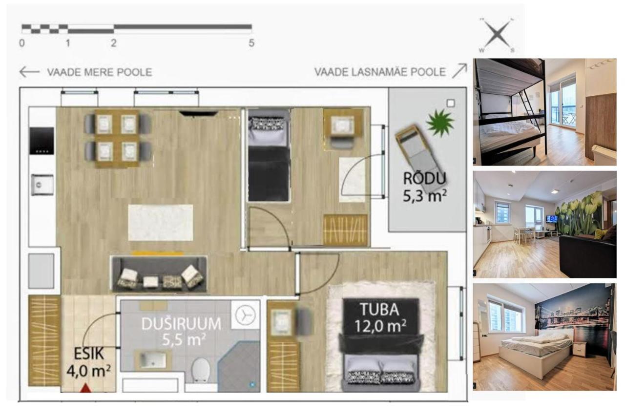 Scandian Apartments - City Park Talin Exterior foto